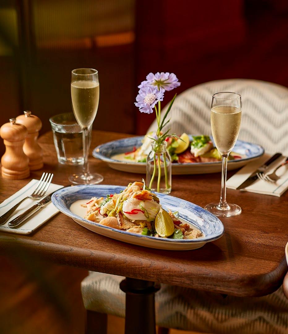 Inside Coppa Club Putney, a Mediterranean restaurant